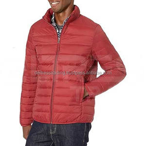Dernier modèle de doudoune décontractée pour homme, personnalisable, avec col montant, coupe-vent, imperméable et à capuche - Prix bas - Product Image 1