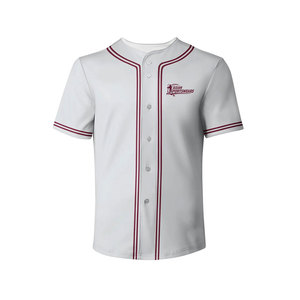 Online Sale <b>Baseball</b> Jersey Soft Touch Material Breathable Fit Practice Session Sportswear Adult Apparel Comfortable - Product Image 1