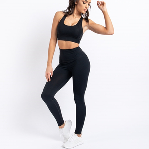 Conjunto de Yoga Reversible de 2 Piezas para Mujer, Diseño Personalizado OEM, Leggings con Bolsillo Ascend, Suaves, Elásticos y de Compresión Alta - Product Image 2