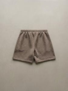 กางเกงขาสั้นลำลองผู้ชายแบบใหม่ปรับแต่งได้ ผลิตจากผ้าเทอร์รี่ฟลีซโพลีเอสเตอร์ 100% ความยาวขาใน 5 นิ้ว สีพื้น ย้อมสีเรียบ ป้องกันรอยยับ ระบายอากาศได้ดี สไตล์สตรีทแวร์ - Product Image 4