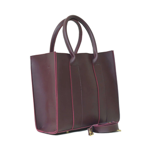Sac fourre-tout en cuir véritable de haute qualité pour femmes, fermeture à glissière, imperméable, broderie personnalisable, couleurs et tailles variées, mode Velano - Product Image 3