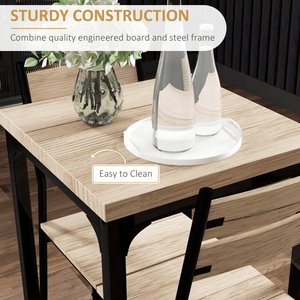 Juego de Comedor, Conjunto de Mesa y Sillas Elegantes para Comidas Confortables - Product Image 5