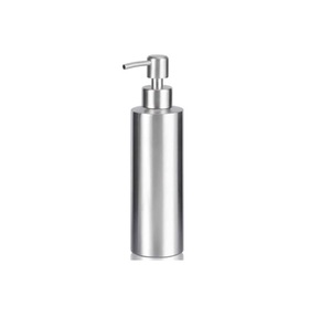 Distributeur de savon liquide en acier inoxydable avec pompe manuelle, anti-rouille, pour cuisine et salle de bain, bouteille rechargeable - Product Image 2