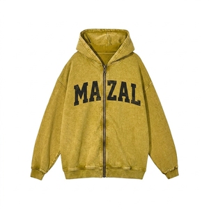 Ventes en gros de sweats à capuche pour femmes avec fermeture éclair bidirectionnelle, personnalisation de la marque, marque de mode, étiquette privée, livraison rapide - Product Image 1
