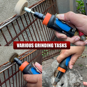 เครื่องเจียรลม LEMATEC LE-G447L ขนาด 1/4 นิ้ว ผลิตในไต้หวัน น้ำหนักเบา ปรับความเร็วได้ 25,000 รอบต่อนาที พร้อมระบบล็อค สำหรับงาน DIY และงานอุตสาหกรรม - Product Image 4