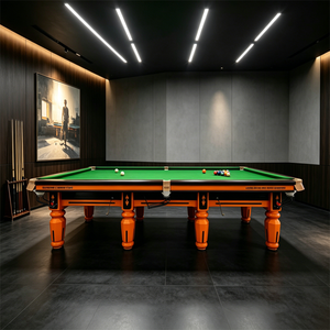 <span class=keywords><strong>Table</strong></span> <span class=keywords><strong>de</strong></span> billard en bois massif <span class=keywords><strong>de</strong></span> 12 pieds avec blocs en acier pour l'entraînement - Vente en gros - Product Image 3