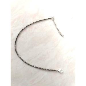 Latest Luxury Women Eco-Friendly Handmade Fashion Gemstone Hot Selling Lightweight Versatile High Quality Faceted 2mm Pyrite - Product Image 5