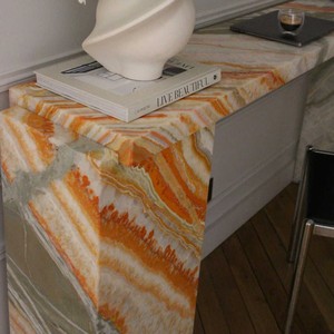 Tavolo Console Personalizzabile PerfectStone per Ingresso, Corridoio e <span class=keywords><strong>Soggiorno</strong></span>, Lussuoso Marmo e Onice con Venature Colorate e Uniche - Product Image 5