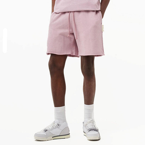 2026 Men's Eco-Friendly Quick Dry Gym Shorts Solid Color Loose Fit Adult & Boy's Athletic Running Wear Hot Sale - Product Image 2