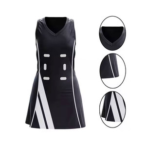 Conjunto de Uniforme de Netball para Mujer, Tela Deportiva Premium, Logotipo Personalizado, Jersey y Falda Transpirables de Secado Rápido, para Entrenamiento y Partidos de Equipo - Product Image 5