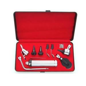 Nuevo Kit de otoscopio de operación veterinaria LED, fuente de energía eléctrica, instrumento quirúrgico, oftalmoscopio, juego de ENT médico de diagnóstico - Product Image 1