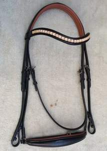 Brida de Cuero Genuino de Lujo para Caballos, Equipo Ecuestre Profesional para Entrenamiento y Montar al Mejor Precio - Product Image 2