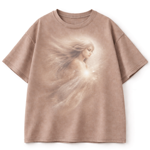 Camiseta de algodón a la moda para mujer, camiseta informal de verano de manga corta, holgada, cómoda, ligera y transpirable, ropa de calle - Product Image 2