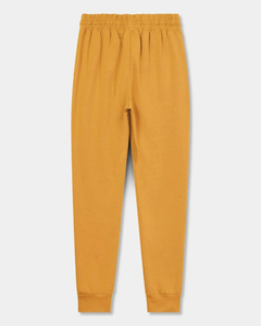 Pantalon de jogging jaune moutarde pour femme avec cordon de serrage, taille élastique, chevilles resserrées, décontracté, sportif, pour la détente - Product Image 4