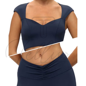 Best Selling Wholesale Women Yoga Set Latest Design Women Yoga Set Sustainable Women Yoga Set - Product Image 4