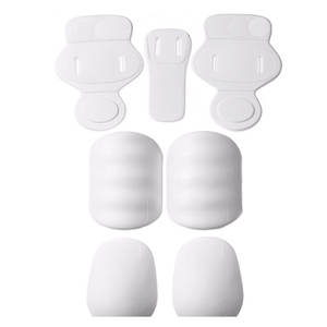 Conjunto de 7 Piezas de Pantalones y Protectores de Piernas para Fútbol, Transpirables, Talla Grande, con Protección de Fibra de Bambú 100%, Resistentes, para Entrenamiento de Atletas - Product Image 4