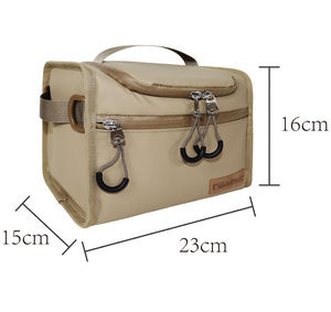 Closure Keep Cold Food Storage Outdoor Use Oxford Fabric Handle Zipper Cooler Bags Insulated Cooler Bag - Product Image 3
