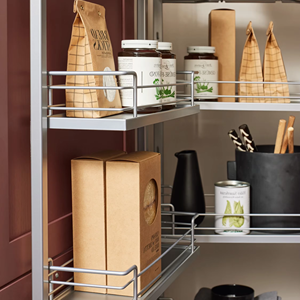 JY Project Custom High Quality Vietnam Modern MDF Eco-Friendly Easy Clean Multi-Functional Kitchen Cabinet Modular RTA European - Product Image 5