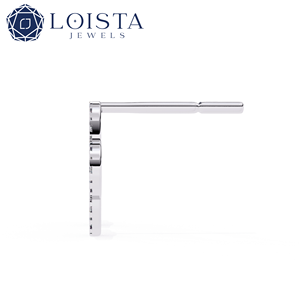 Pendientes de Diamantes Redondos de Lujo con Certificación IGI, Oro Real de 18K, Diamantes Cultivados en Laboratorio para Mujer - Product Image 3