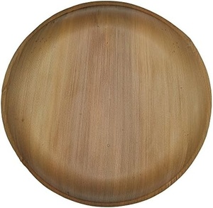 Assiettes jetables compostables en feuilles de palmier, résistantes à la chaleur, de forme ronde, 7 pouces, résistantes à l'huile, vaisselle de traiteur, assiettes pour repas lourds - Product Image 4