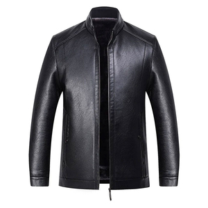 Good Quality <b>Top</b> Design Customised New Arrival Men <b>Leather</b> Jacket <b>High</b> Quality Fashion Design Pu <b>Leather</b> Jacket For Men - Product Image 1