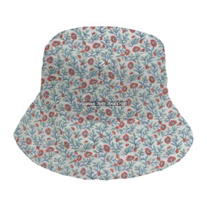 Sombrero tipo pescador acolchado informal para mujer, de algodón con estampado a mano, unisex, de moda, superventas, diseño urbano, para exteriores - Product Image 1