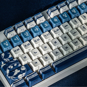 [ATWOINTERNATIONAL] ATWO Korean-style gaming keyboard Goryeo Celadon Korean Crystal Keycap Set for Mechanical Keyboard - Product Image 3