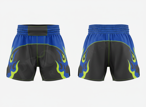 Shorts de boxe Muay Thai de qualité supérieure, shorts de combat d'arts martiaux personnalisés, shorts d'entraînement de kickboxing pour hommes, vêtements de sport en tissu satiné - Product Image 5
