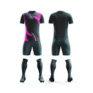 Uniforme de Fútbol de Alta Calidad con Estampado Personalizado |   Tallas para Hombres, Mujeres y Jóvenes |   Ropa Deportiva Ligera de Secado Rápido al por Mayor - Product Image 5