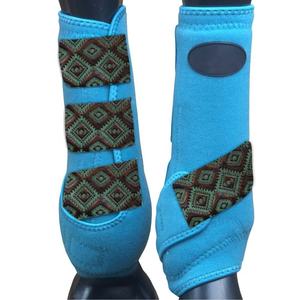 Botas de protección para patas de caballo, diseño nuevo, transpirables, antideslizantes, duraderas, para entrenamiento equino. - Product Image 4
