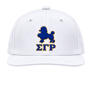 Casquette Snapback Personnalisée Femme Sigma Gamma Rho, Chapeau de Baseball Brodé Lettres Grecques Sororité, Visière Plate Réglable, Décontracté, Vente en Gros - Product Image 1