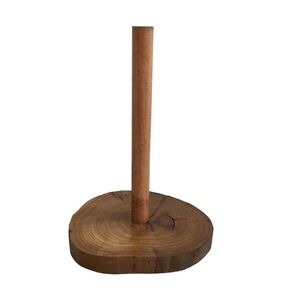 Top Selling Acacia Wood Eco-Friendly Spice Organizer-Rustic <b>Kitchen</b> Countertop Multifunction Paper <b>Tissue</b> <b>Holder</b> Stand - Product Image 5