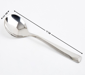 Cuchara de Acero Inoxidable de Alta Calidad con Acabado Espejo, Paquete al por Mayor para Restaurantes - Product Image 3