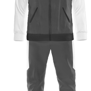 Ensemble de survêtement personnalisé avec logo pour hommes et femmes – Polaire chaud d'hiver respirant 100 % polyester, manches longues, coupe classique, vêtements de sport - Product Image 3