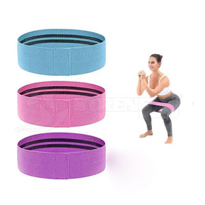 Bande de résistance premium pour les hanches, idéale pour l'entraînement du bas du corps et les routines d'exercice quotidiennes. - Product Image 5