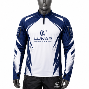 Jersey de Paintball Sublimado Personalizado, Fabricante OEM y ODM, Uniforme de Equipo de Paintball Transpirable de Secado Rápido y Manga Larga - Product Image 1