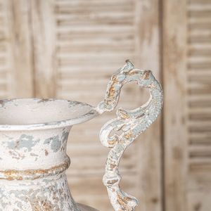 Vaso in ceramica floreale Vintage senza tempo decorazione per la casa per la visualizzazione di fiori freschi e il miglioramento della stanza - Product Image 5