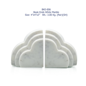 Juego de Sujetalibros de Mármol Grand Heritage, Organizador de Escritorio Elegante y Resistente, Soporte Decorativo de Piedra Natural a Precio de Mayoreo - Product Image 4