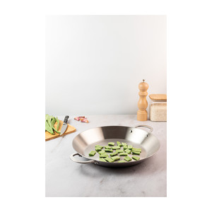 Padella per paella TriChef da 18 pollici in acciaio inossidabile per cucinare all'aperto - Product Image 3