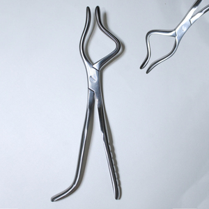 Pinces à os 12 cm avec cliquet, instruments chirurgicaux orthopédiques vétérinaires, pinces de réduction osseuse - Product Image 3