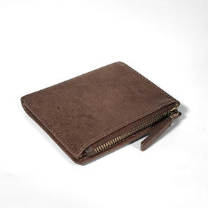 Classic Genuine Leather <b>Wallet</b> with Polyester Lining Lightweight Soft Durable Material for Comfortable - Product Image 5