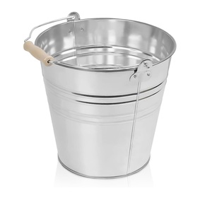 Meilleures ventes : Seau à cendres de cheminée vintage en fer galvanisé noir, de luxe, robuste, pour bois de chauffage, taille, forme et couleur personnalisables - Product Image 6