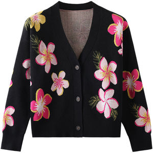 Breathable Custom Embroidery <b>Mens</b> <b>Cardigan</b> High Quality Sweater Wool Cotton Knitted With Button Sports Striped Sweaters <b>Cardigan</b> - Product Image 4