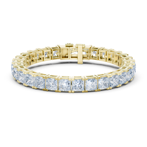 Bracelet personnalisé en argent sterling 925 avec diamants Moissanite, bracelet tennis de luxe serti de pierres pour hommes et femmes, bijoux - Product Image 3