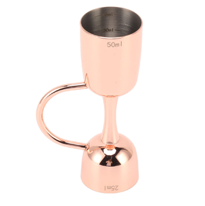 Verre doseur à bière 100% cuivre, fournisseur en gros, verre doseur en cuivre de haute qualité pour accessoires de bar - Product Image 3