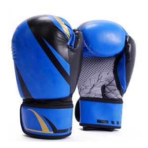 High Quality Boxing <b>Gloves</b> Premium Synthetic Leather Shock Absorbing Padding Adjustable Wrist Wrap for Sparring and Punching Bag - Product Image 1