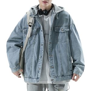 New Winter Clothing Men's <b>Think</b> Jacket For Autumn And Winter Denim Jacket Men 100% Cotton Made Denim Jacket - Product Image 1