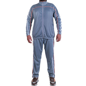 Ensemble de survêtement pour homme, streetwear d'hiver, à capuche, pour la course à pied, la gym, les sports, respirant, 100% coton, deux pièces, vêtements de sport - Product Image 1