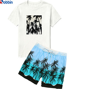 ชุดเซ็ตเสื้อผ้าลำลองใส่สบาย ระบายอากาศได้ดี สำหรับทุกเพศ ผลิตจากโพลีเอสเตอร์ คอลเลคชั่นใหม่ประจำฤดูร้อน รับผลิตตามแบบ ชุดจ็อกเกอร์ไซส์ใหญ่พิเศษสำหรับผู้ชาย - Product Image 6