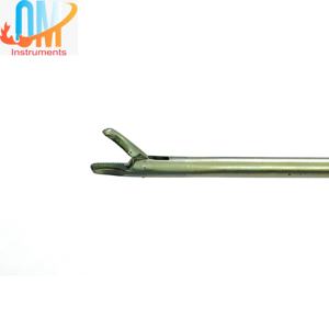 คีมหนีบเข็มตรงรูปตัววีสำหรับเครื่องมือผ่าตัดผ่านกล้องเครื่องมือโดยโอมิ - Product Image 3
